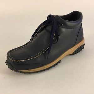 Xeyes Navy Blue Desert Chukka Boot